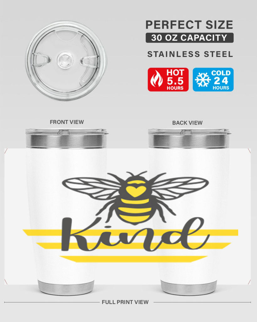 Bee Kind32#- spring- Tumbler