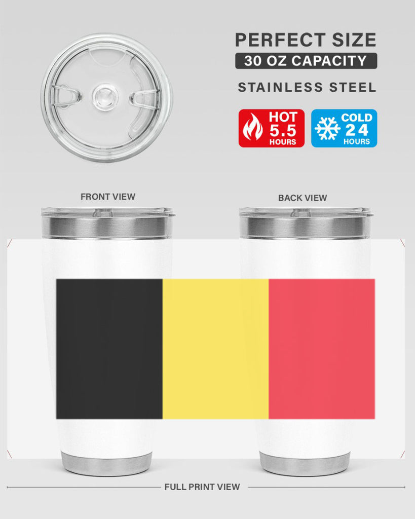 Belgium 181#- world flags- Tumbler