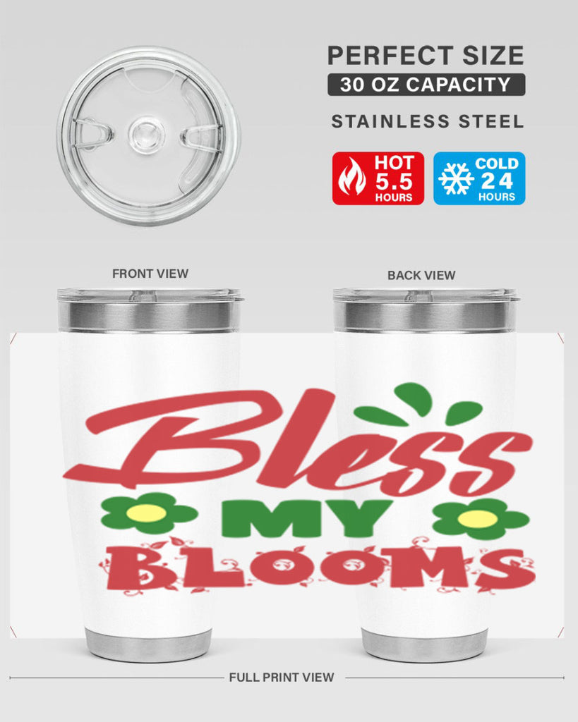 Bless My Blooms 61#- spring- Tumbler