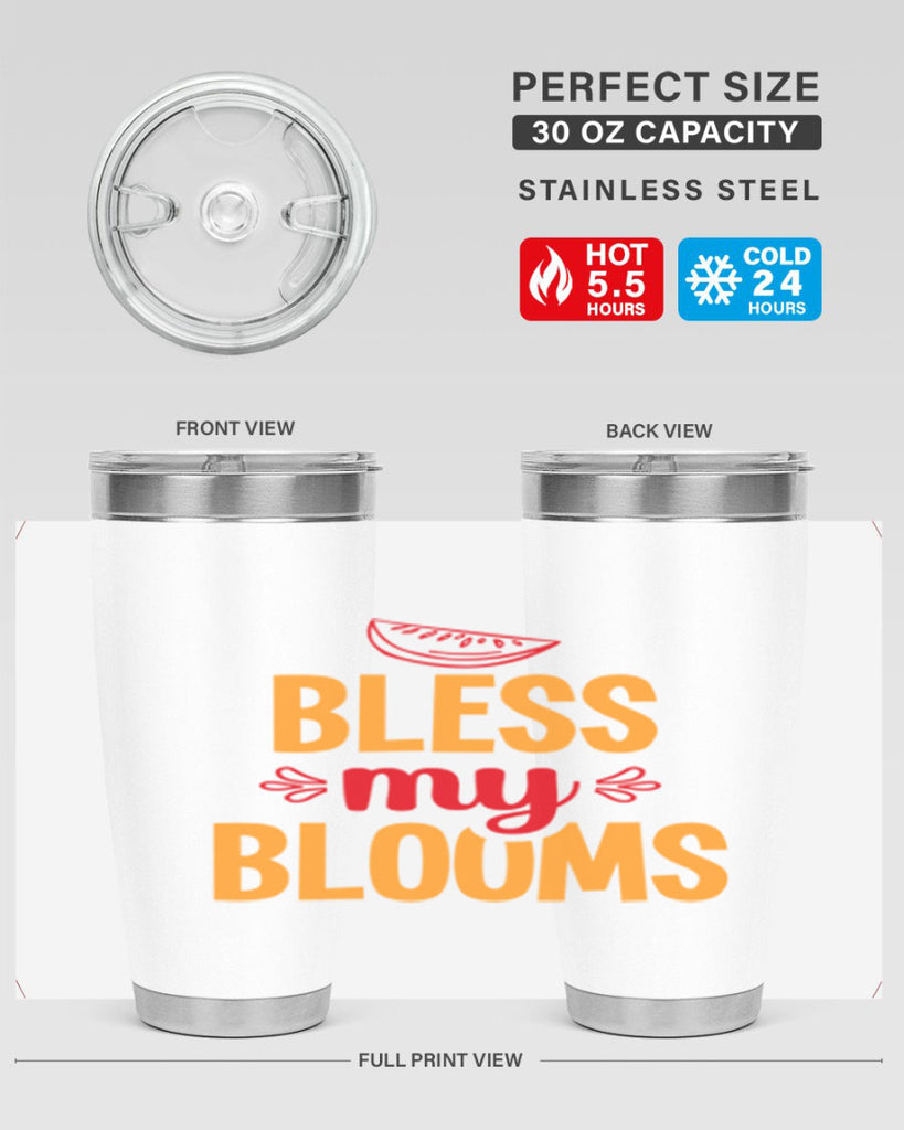 Bless my blooms 41#- spring- Tumbler