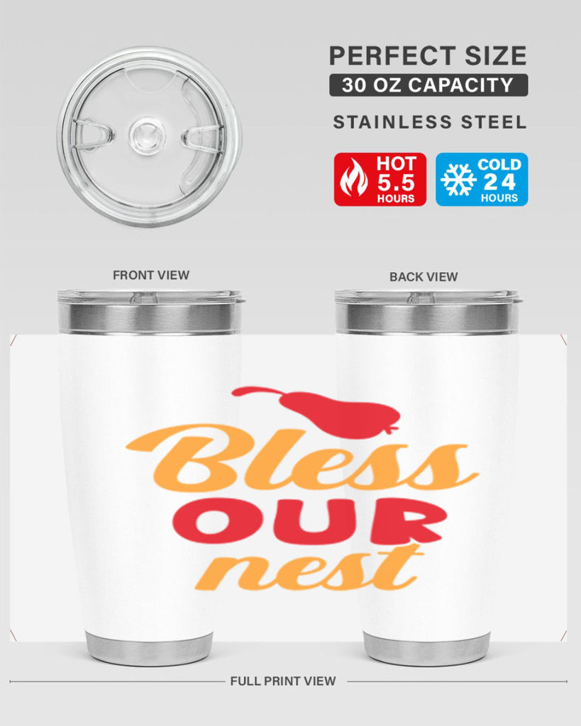 Bless our nest 53#- spring- Tumbler