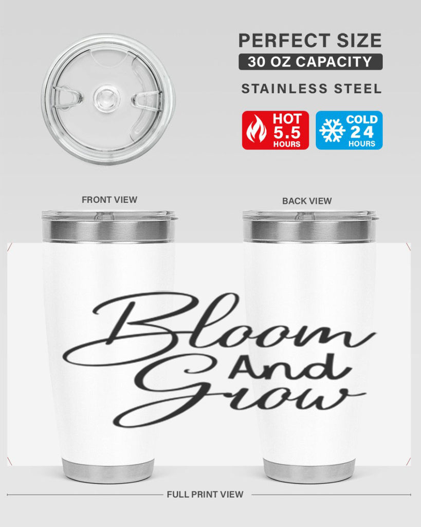 Bloom and grow  83#- spring- Tumbler