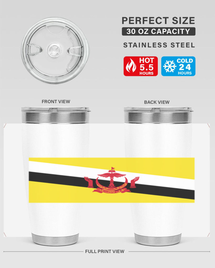 Brunei 173#- world flags- Tumbler