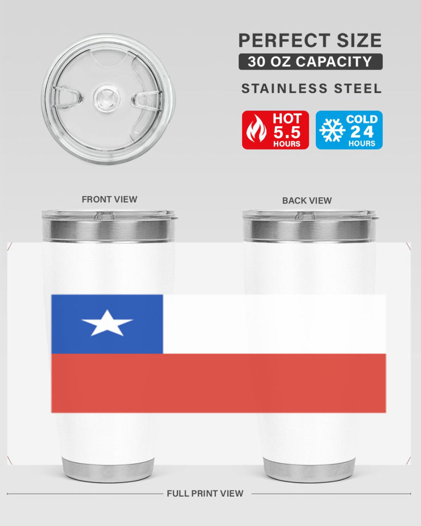Chile 163#- world flags- Tumbler
