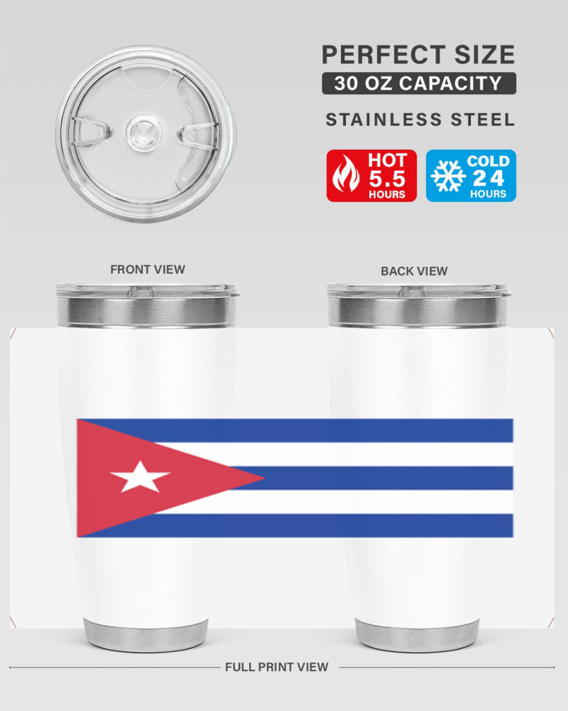 Cuba 154#- world flags- Tumbler