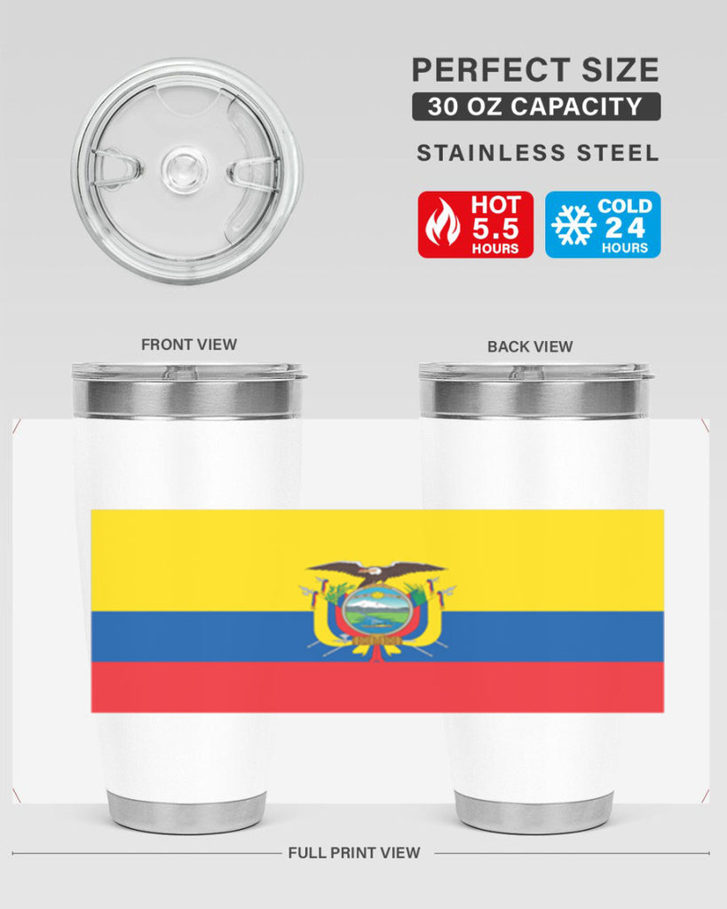 Ecuador 147#- world flags- Tumbler