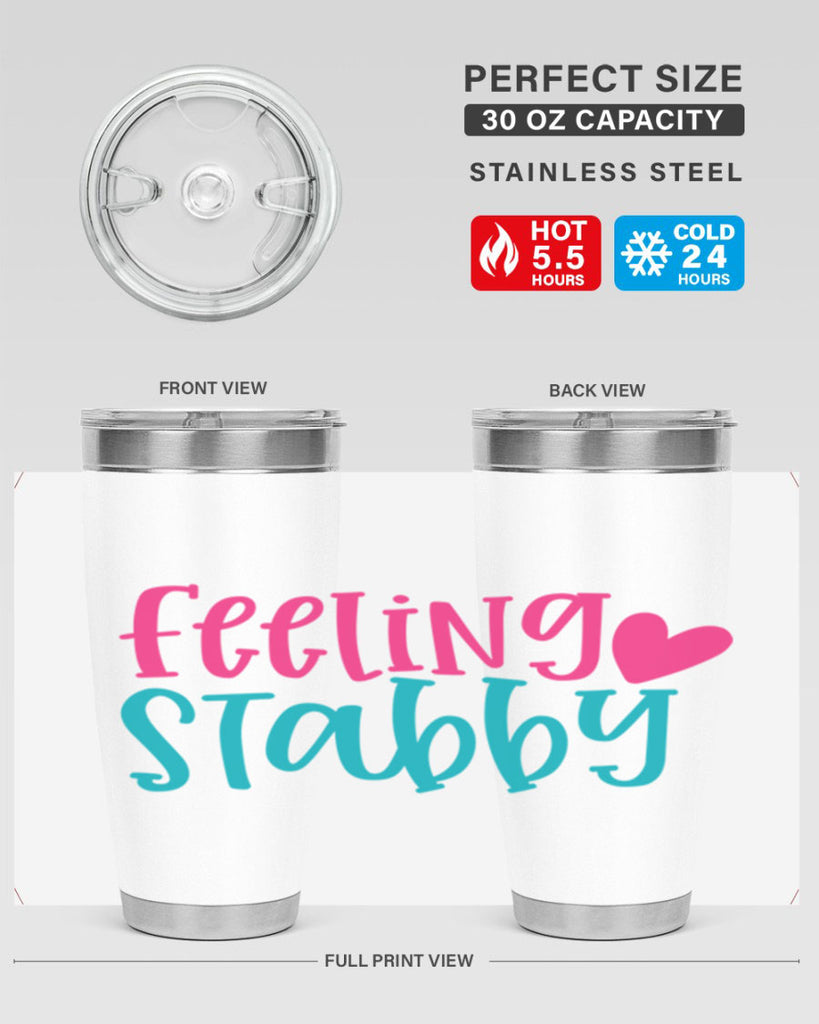Feeling Stabby Nurse Style Style 192#- nurse- tumbler