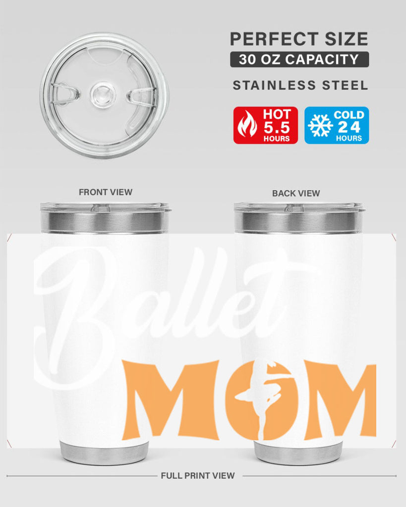 Fitted Dance Mom Ballet SVG Ballet 40#- ballet- Tumbler