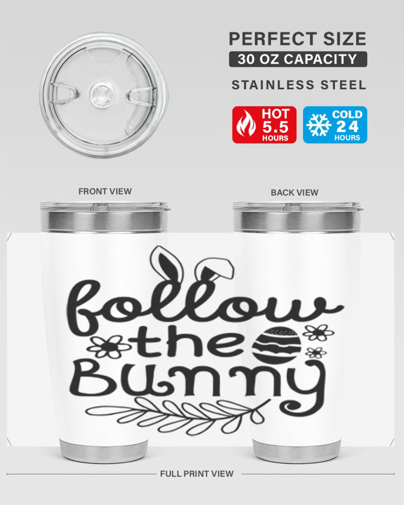 Follow the bunny  142#- spring- Tumbler