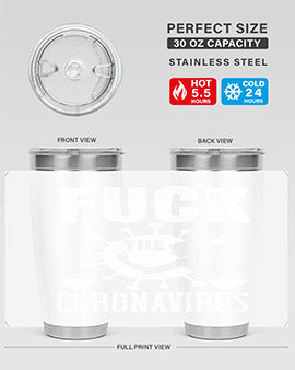 Fuck the CORONAVIRUS Style 39#- corona virus- Tumbler