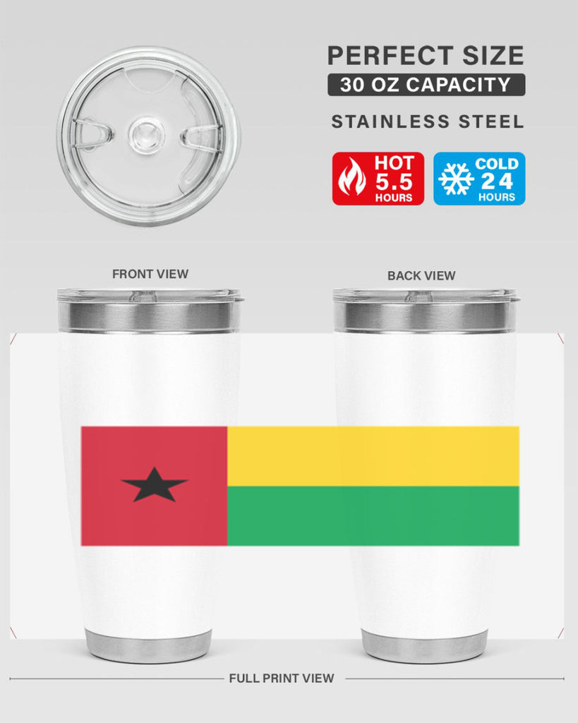 GuineaBissau 128#- world flags- Tumbler