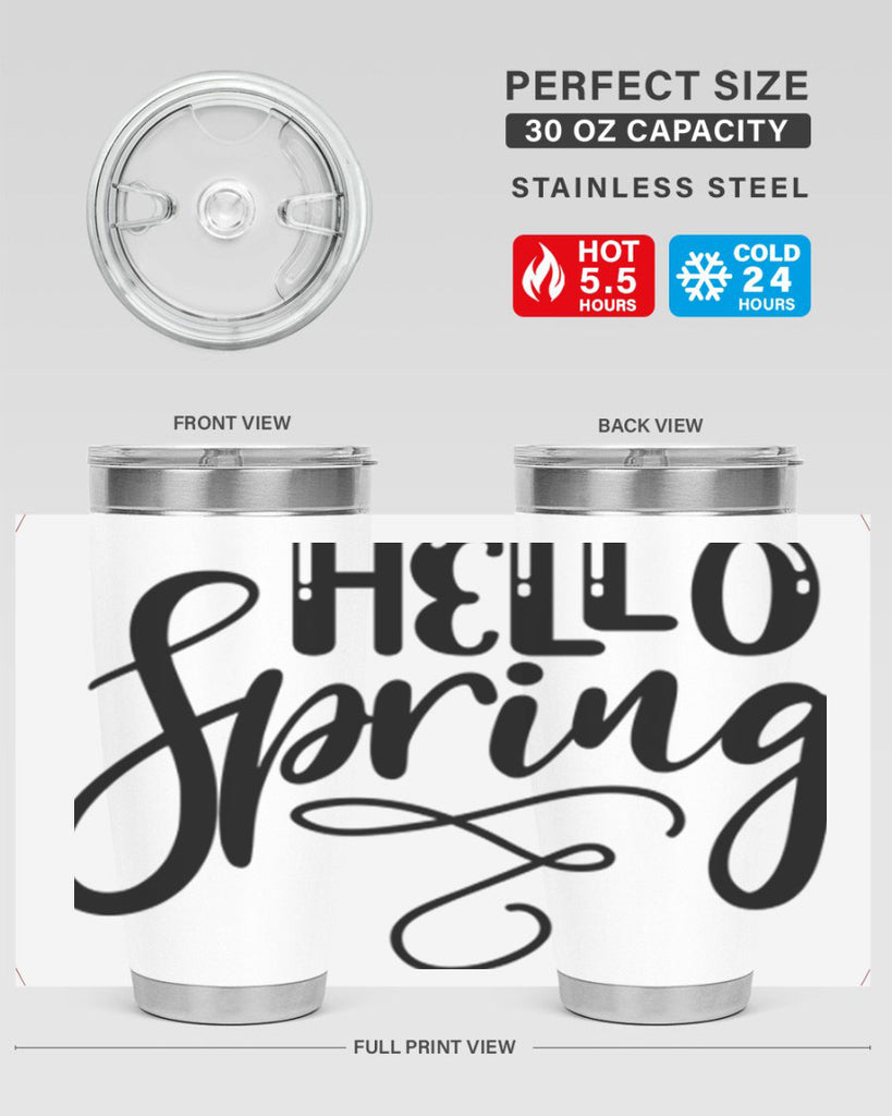 HELLO SPRING  230#- spring- Tumbler