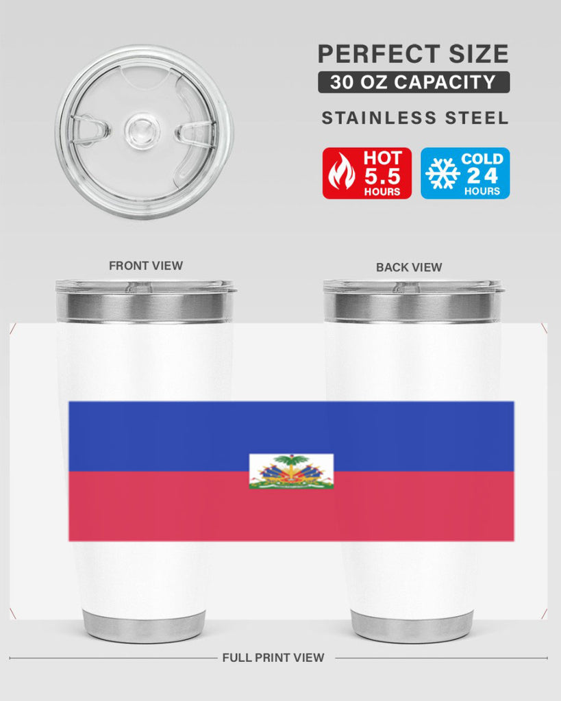 Haiti 125#- world flags- Tumbler