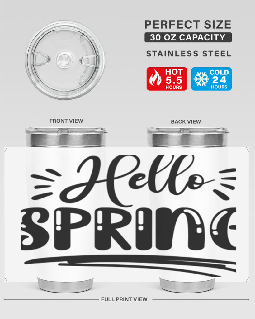 Hello Spring  229#- spring- Tumbler