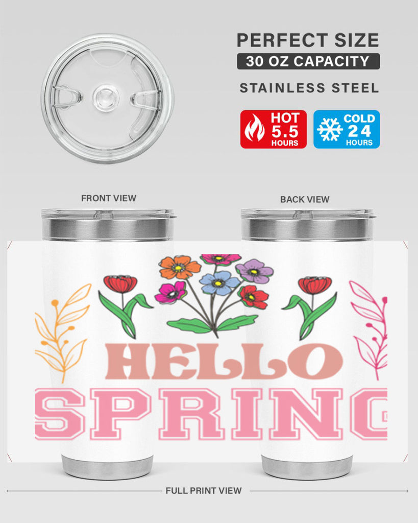 Hello Spring  234#- spring- Tumbler
