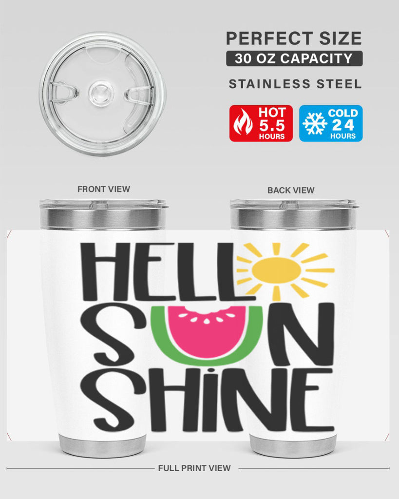Hello Sunshine Style 37#- summer- Tumbler