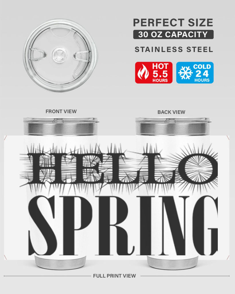 Hello spring  226#- spring- Tumbler