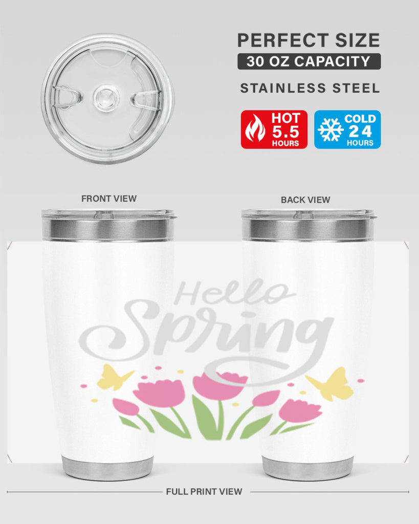Hello spring214#- spring- Tumbler