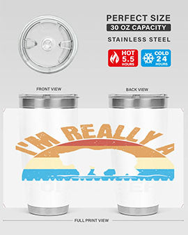 I'm Really A Polar Bear 38#- Bears- Tumbler