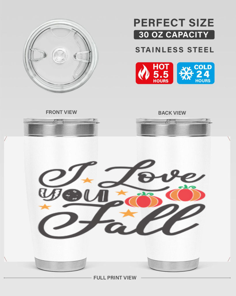 Iloveyoufall 350#- fall- Tumbler