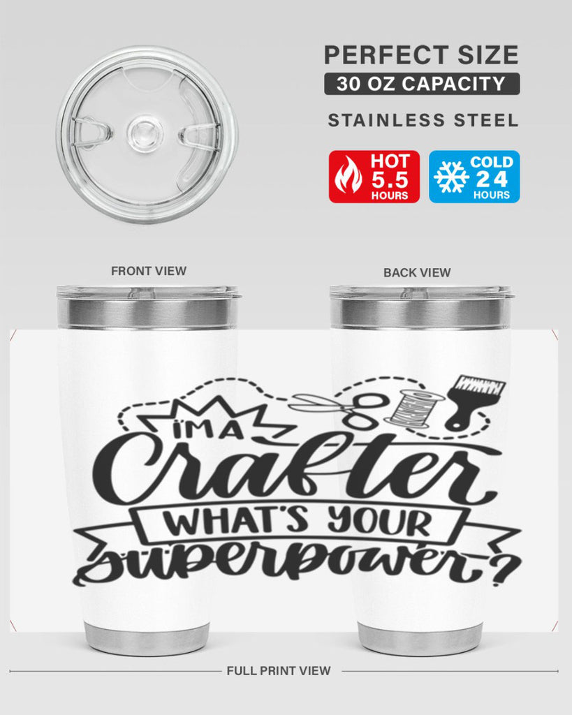 Im A Crafter Whats Your 19#- crafting- Tumbler