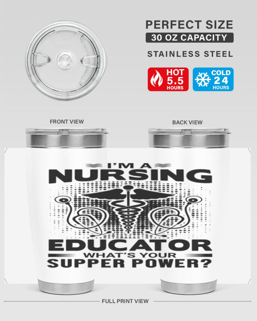 Im a nursing Style 304#- nurse- tumbler