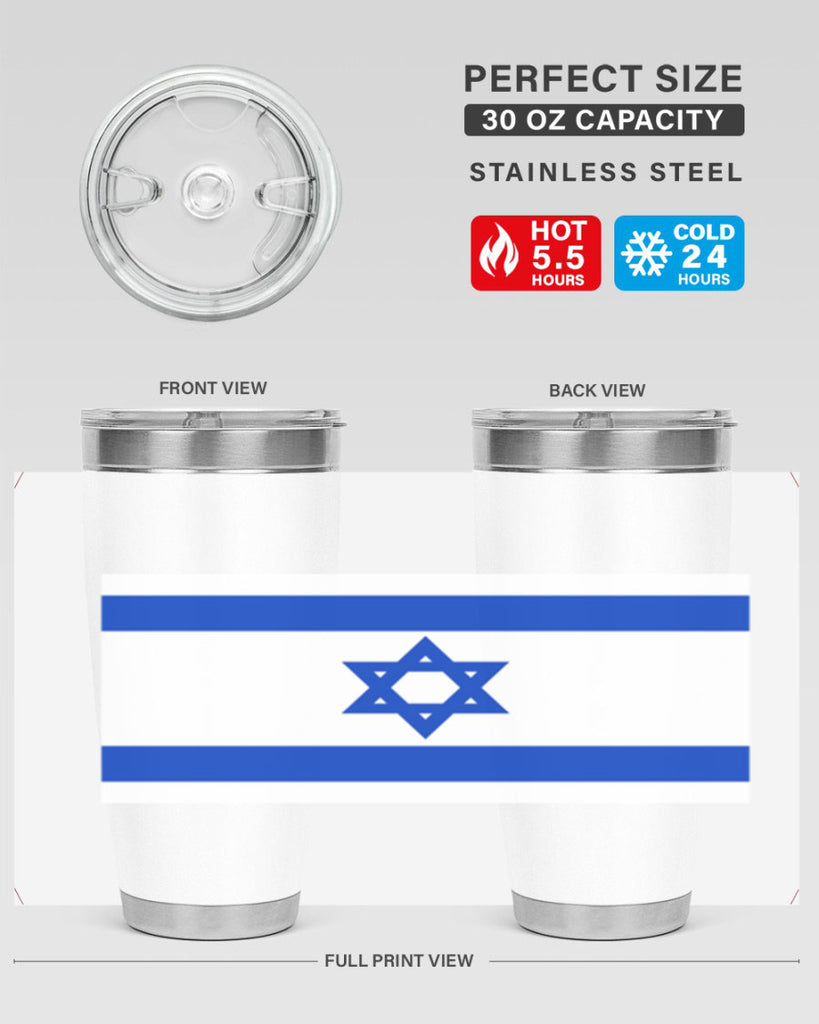 Israel 116#- world flags- Tumbler