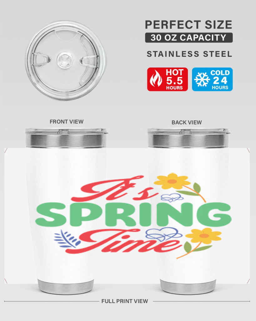 It's Spring Time 277#- spring- Tumbler