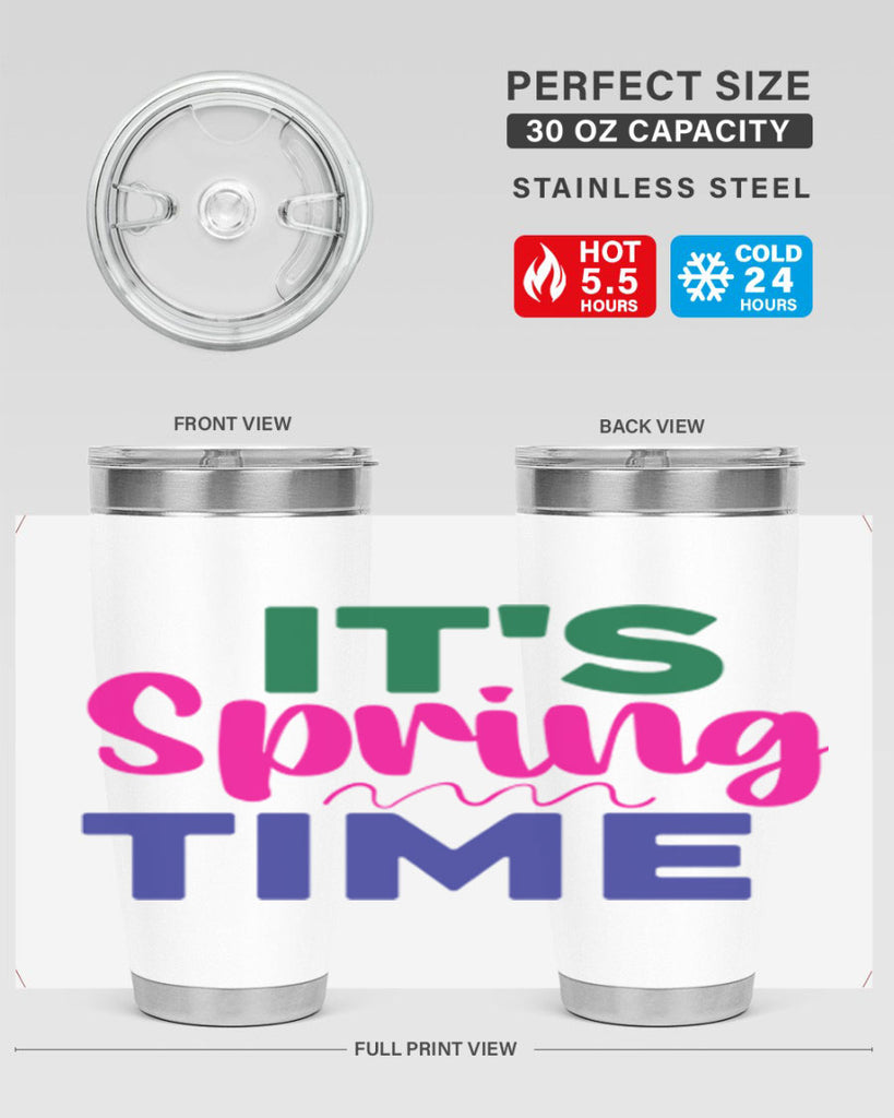 It's Spring Time 278#- spring- Tumbler
