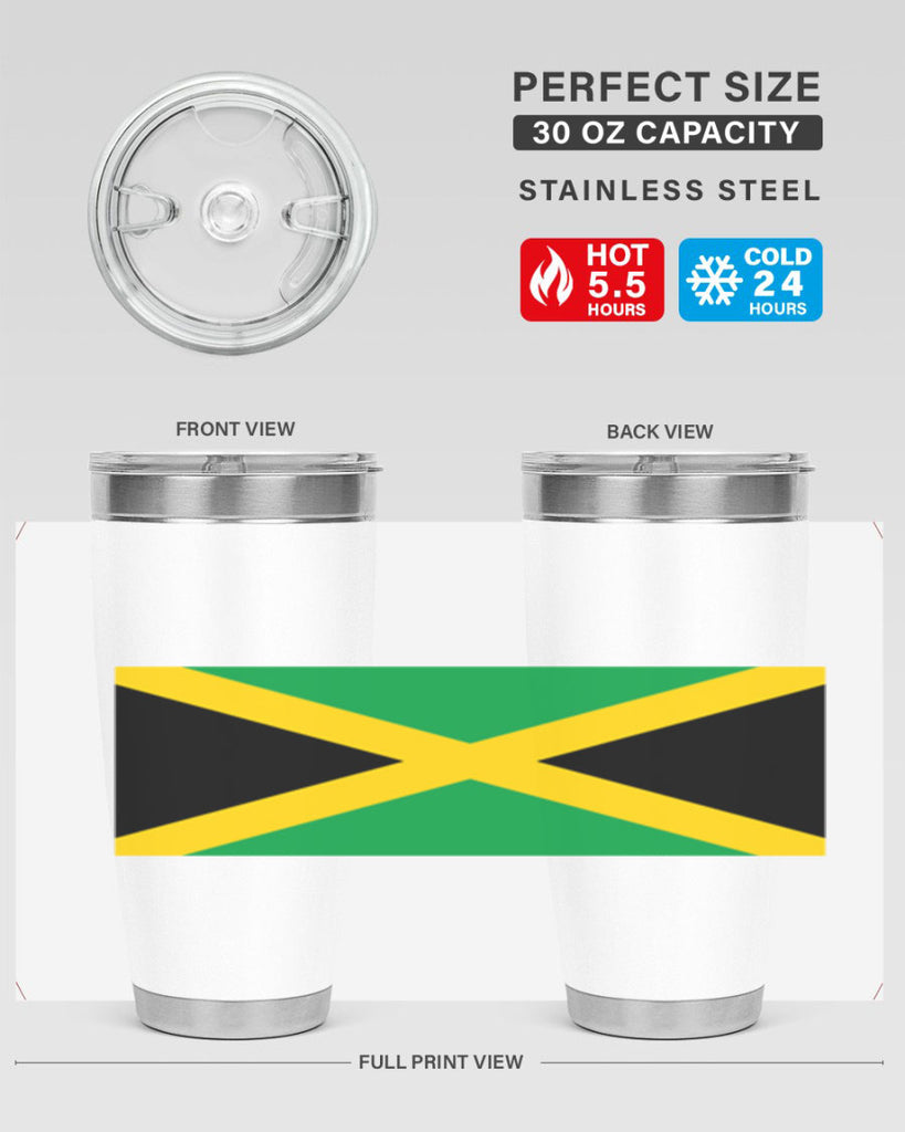 Jamaica 114#- world flags- Tumbler