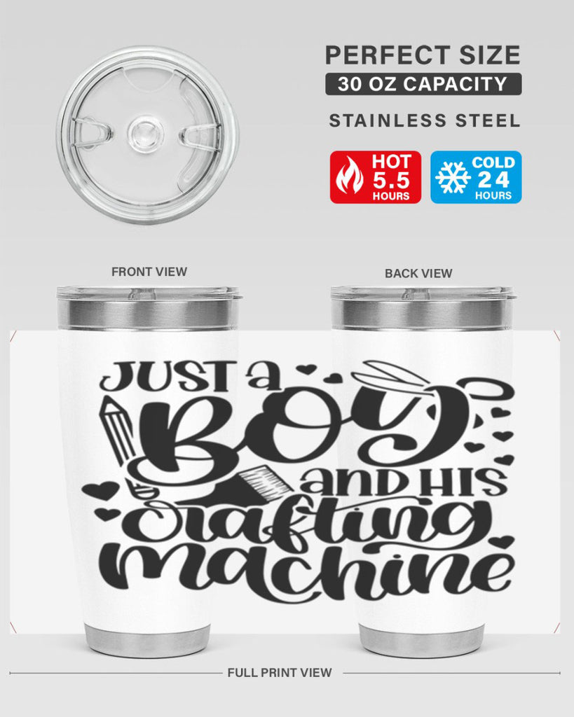 Just A Boy And His Crafting 17#- crafting- Tumbler