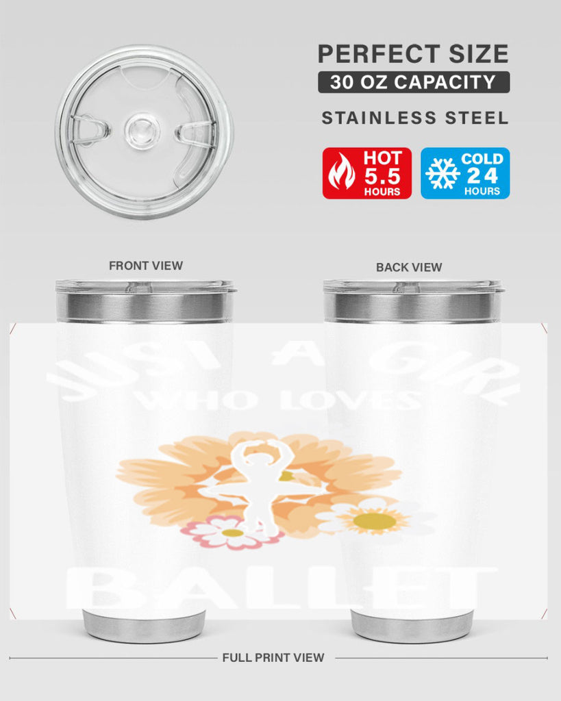 Just a Girl Who Loves Ballet 56#- ballet- Tumbler