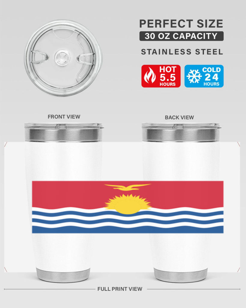 Kiribati 109#- world flags- Tumbler