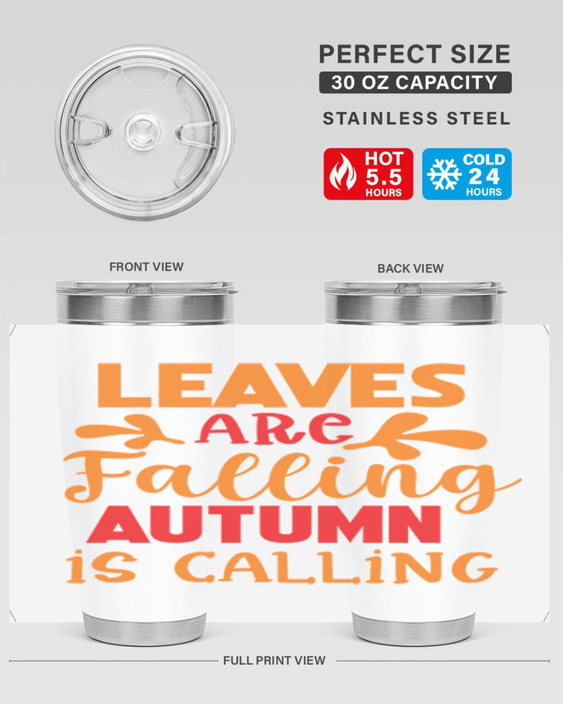 LeavesAreFallingAutumnis 394#- fall- Tumbler
