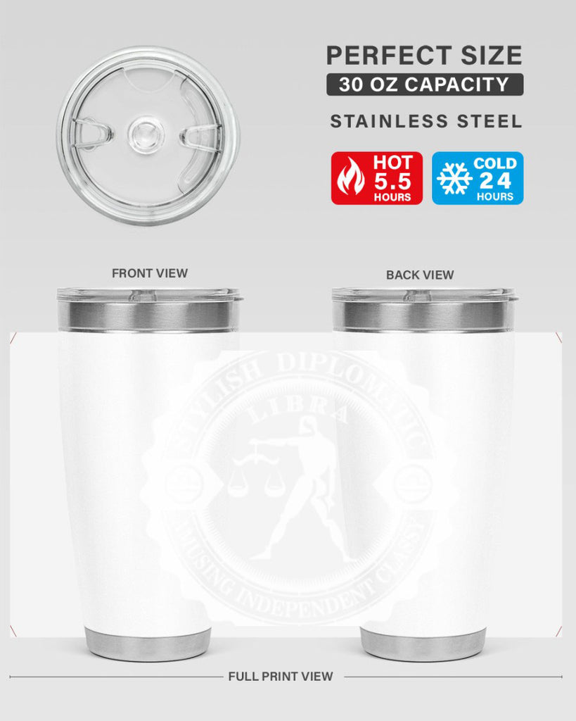 Libra 28#- zodiac- Tumbler