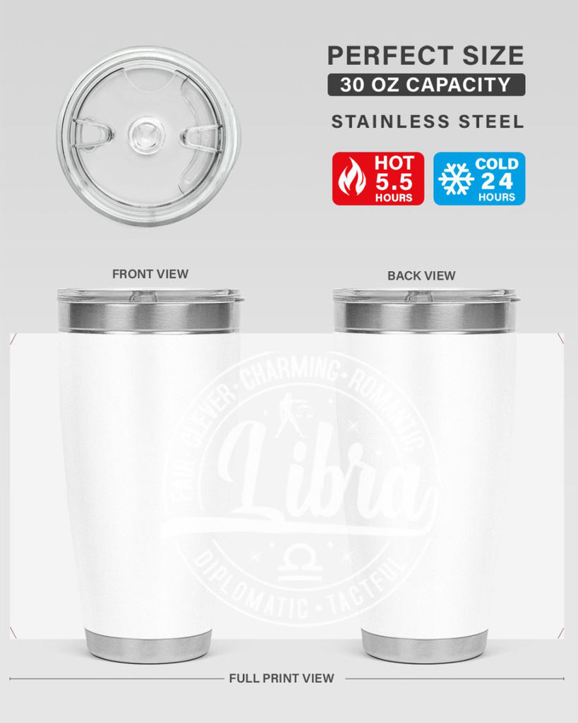 Libra 324#- zodiac- Tumbler