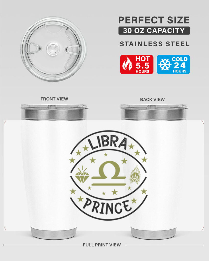 Libra prince 325#- zodiac- Tumbler