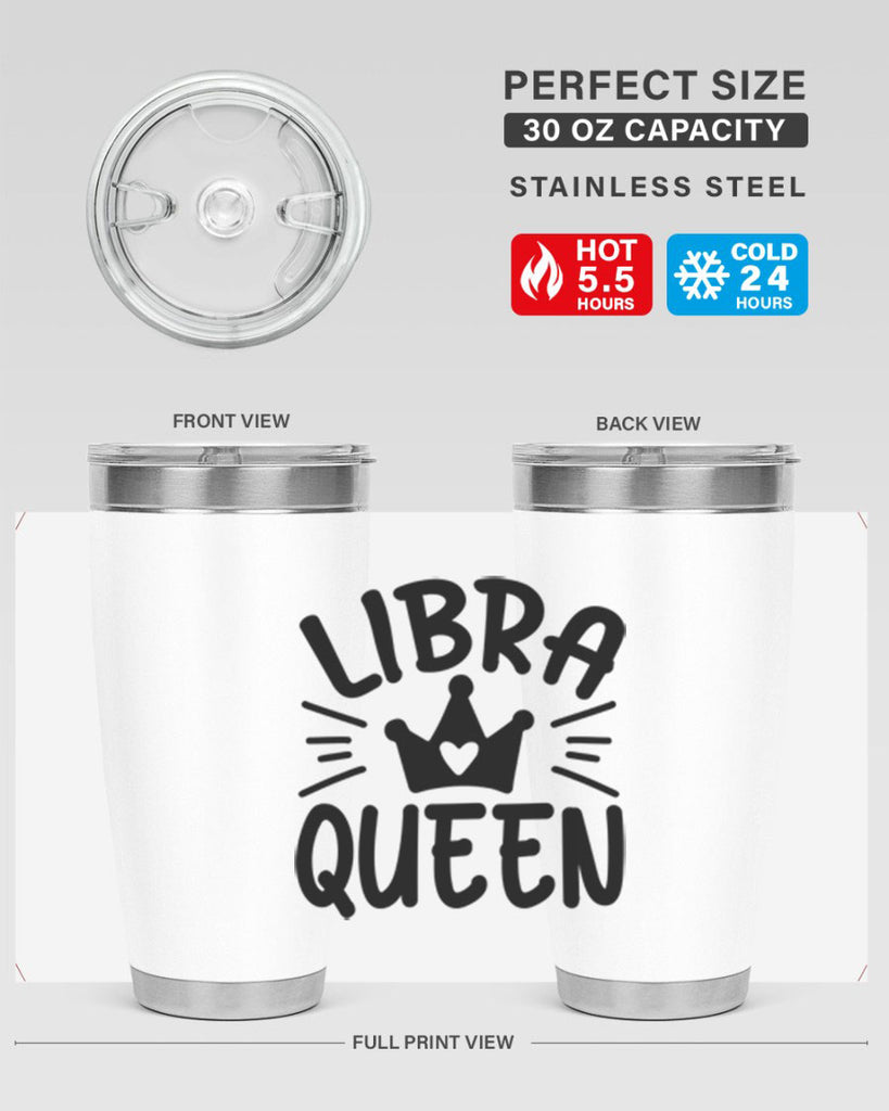 Libra queen 327#- zodiac- Tumbler