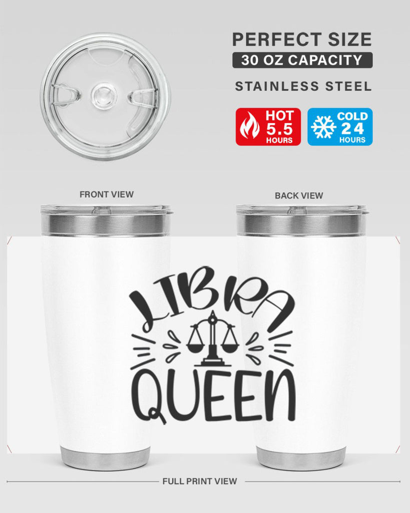 Libra queen 328#- zodiac- Tumbler