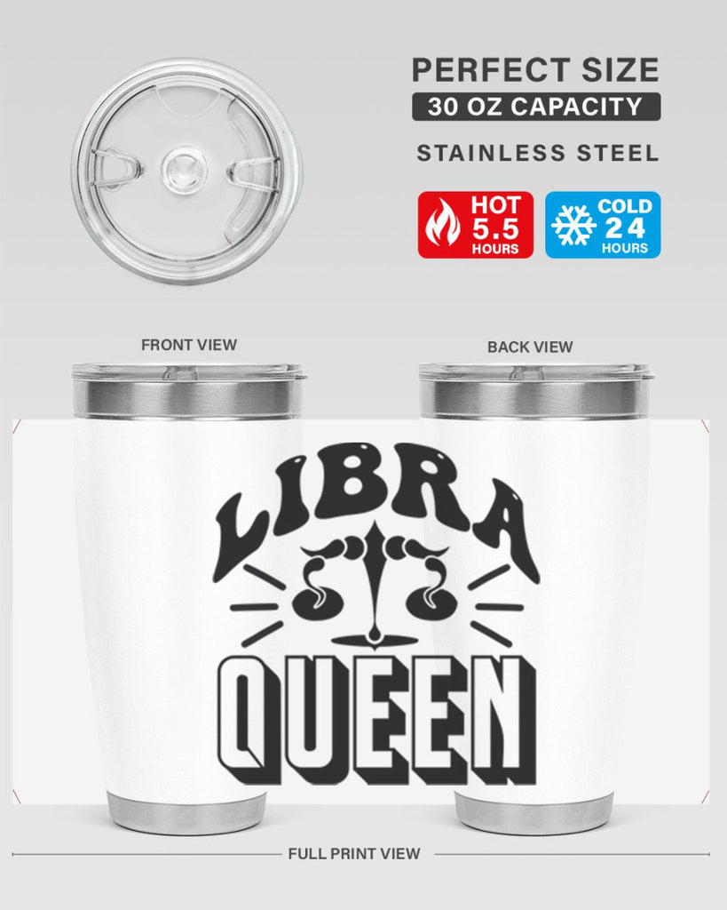 Libra queen 329#- zodiac- Tumbler