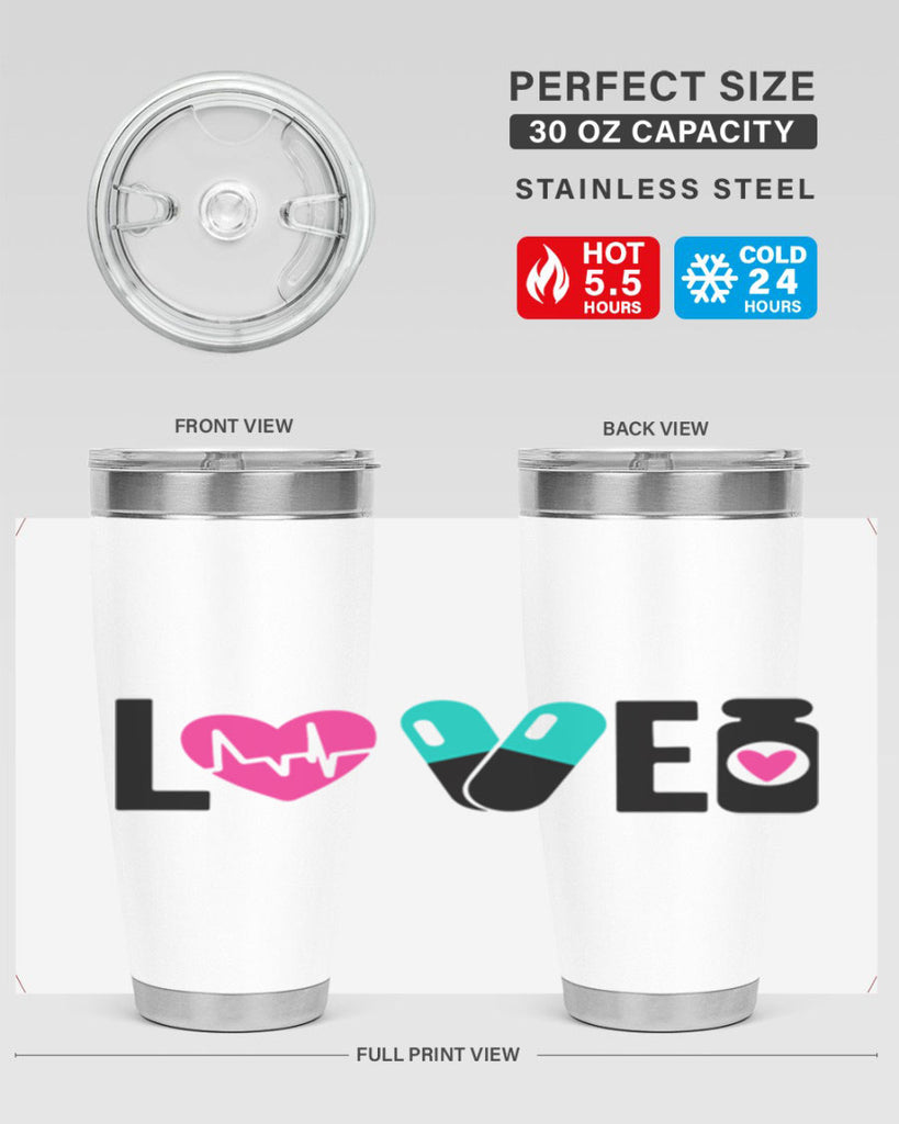 Love Style Style 136#- nurse- tumbler