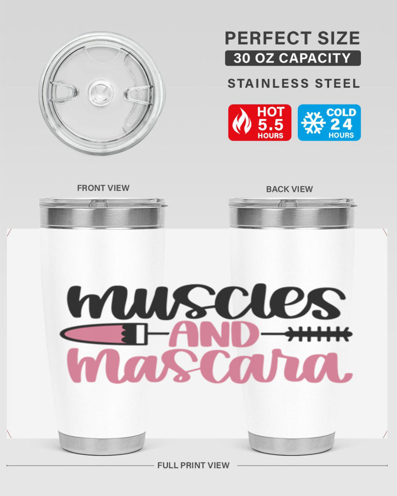 Muscles And Mascara Style 35#- make up- Tumbler
