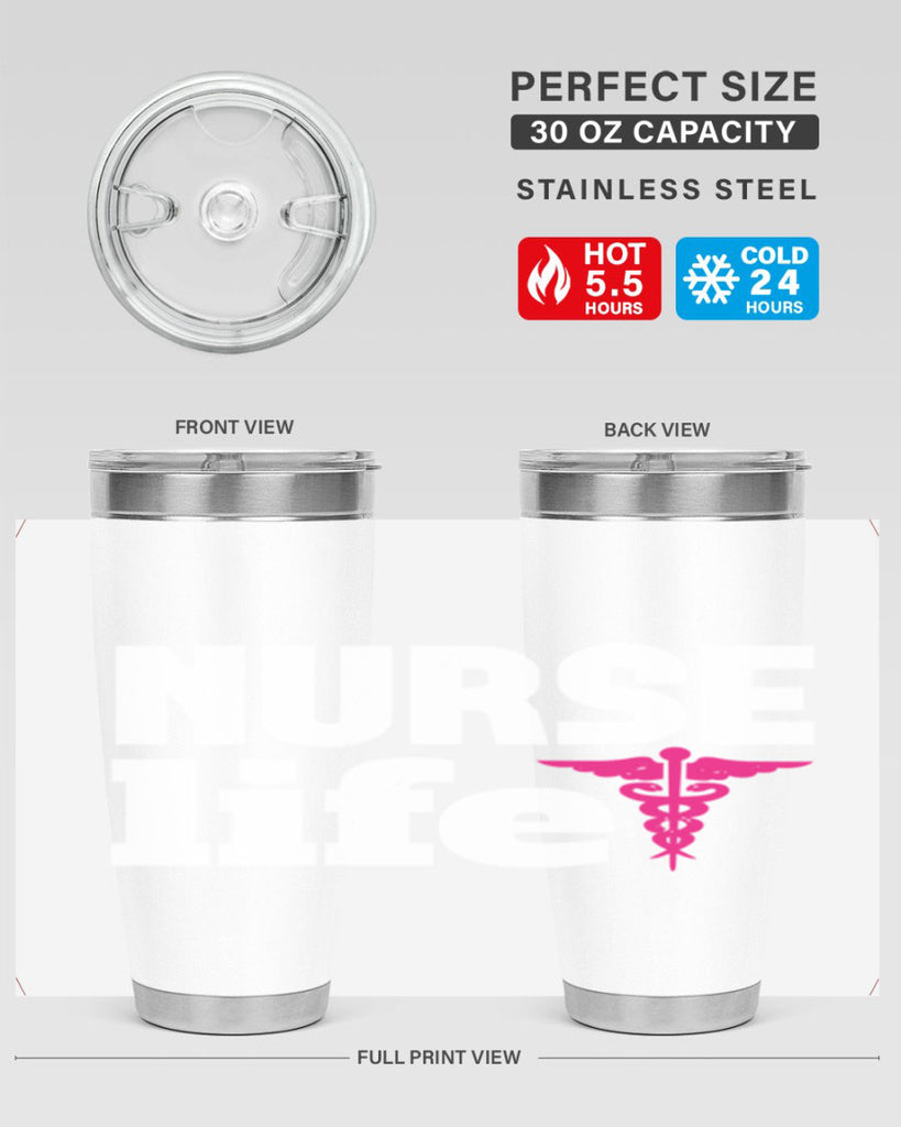 Nurse life Style 283#- nurse- tumbler