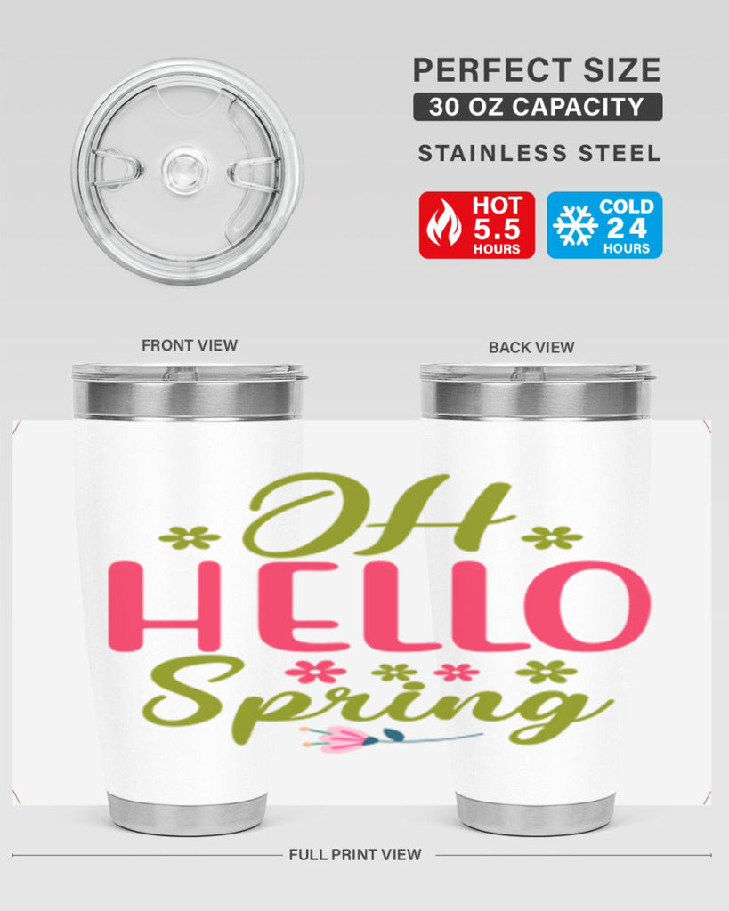 Oh Hello Spring 360#- spring- Tumbler