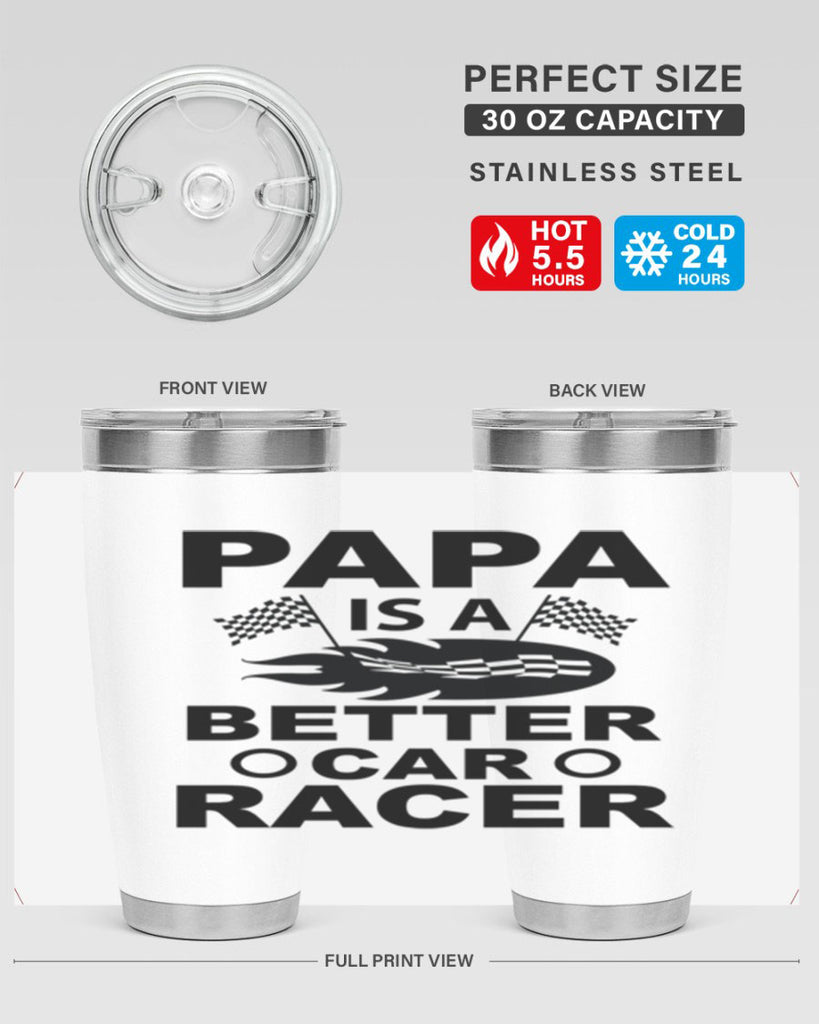 Papa Is a Better cara 115#- grandpa - papa- Tumbler