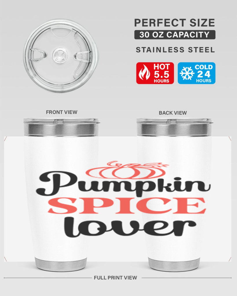 Pumpkin spice lover 554#- fall- Tumbler