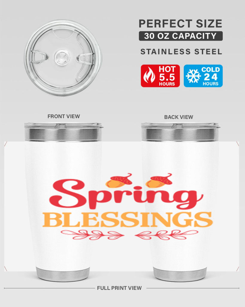 Spring blessings 421#- spring- Tumbler