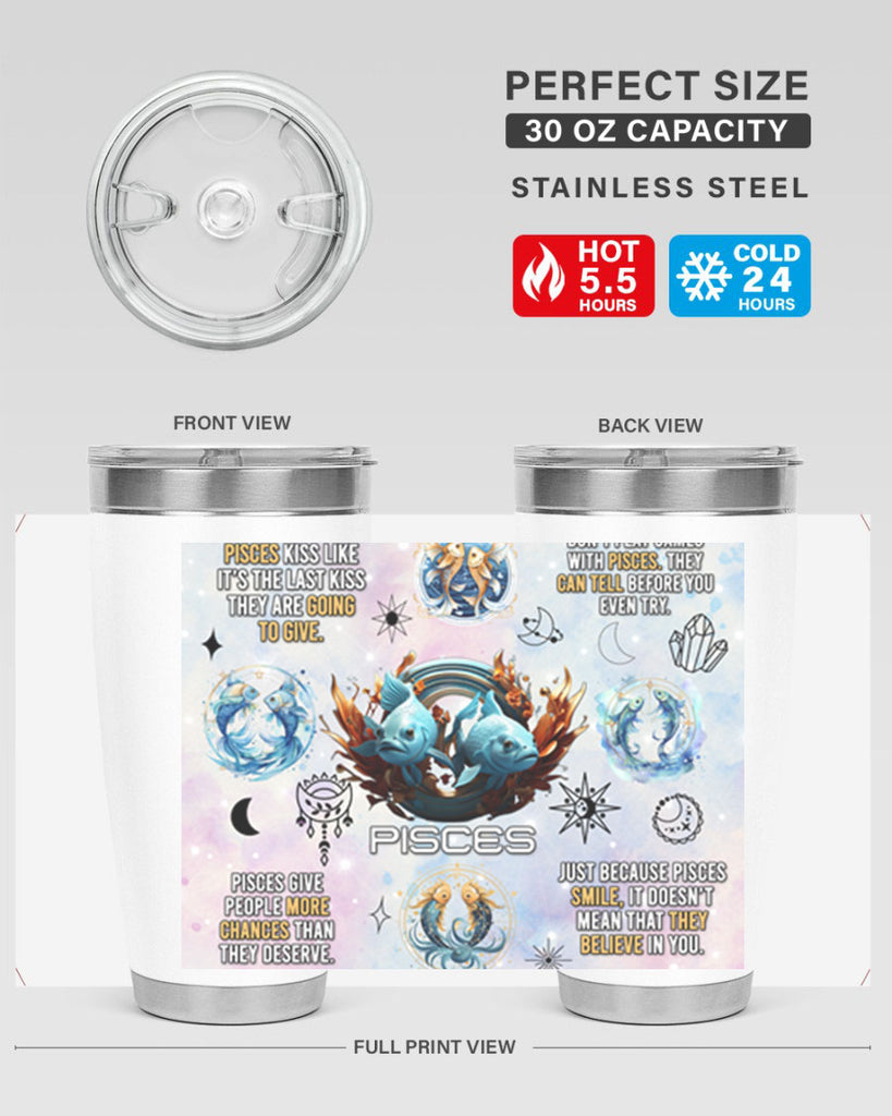 Straightpisces 475#- zodiac- Tumbler