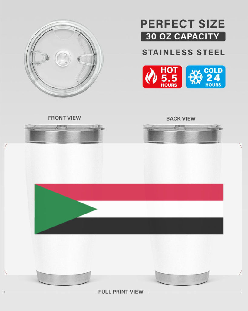 Sudan 31#- world flags- Tumbler