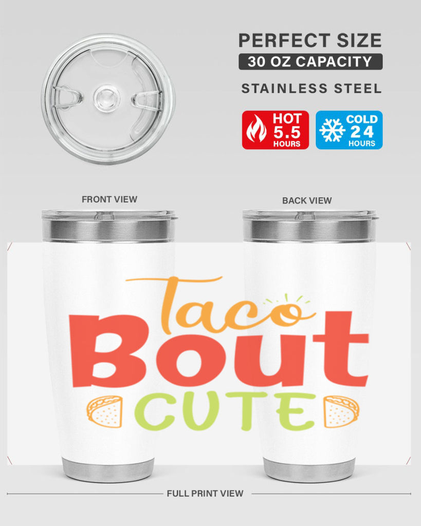 Taco Bout cute Style 198#- baby- tumbler